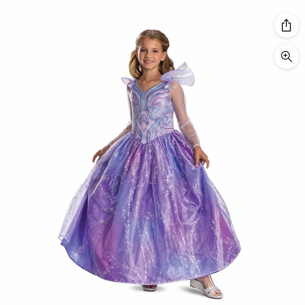 Wicked Glinda for Good Kids Prestige Costume 10/12